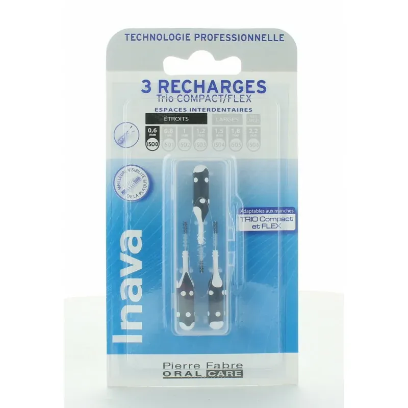 Inava Trio Compact/Flex Recharges 0,6mm X3