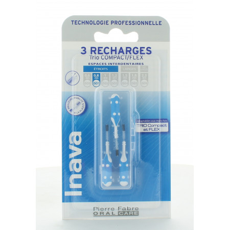 Inava Trio Compact/Flex Recharges 0,8mm X3