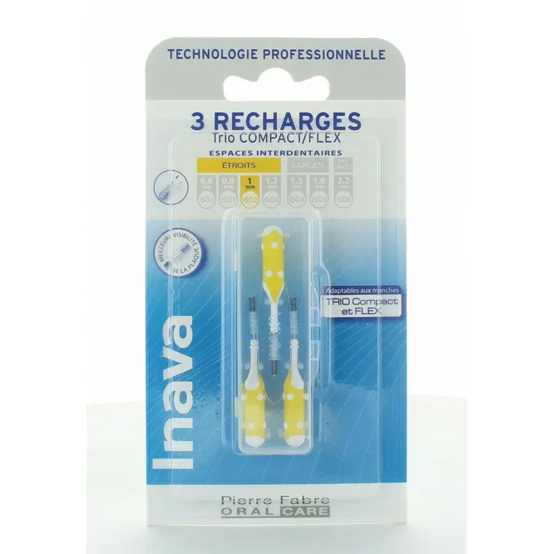 Inava Trio Compact/Flex Recharges 1mm X3