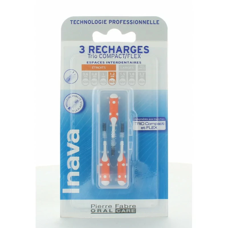 Inava Trio CompactFlex Recharges 1,2mm X3