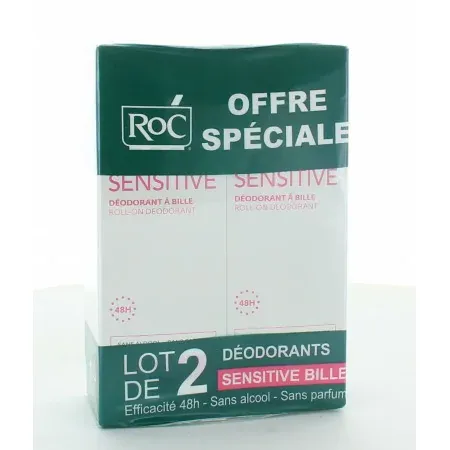 ROC Keops Sensitive Roll-on 2X30ml