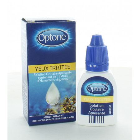 Optone Yeux Irrités Solution Oculaire 10ml