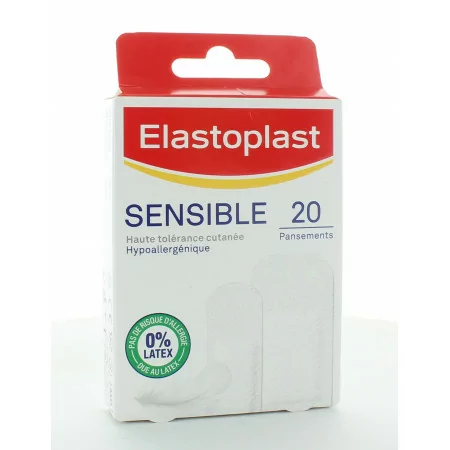 Elastoplast Pansement Sensible X20 - Univers Pharmacie