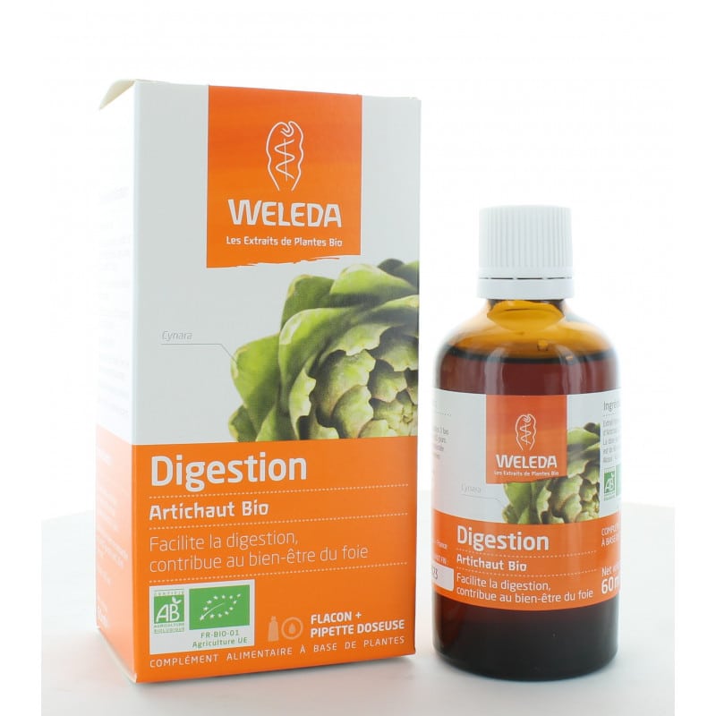 Weleda Digestion Artichaut Bio 60ml Univers Pharmacie