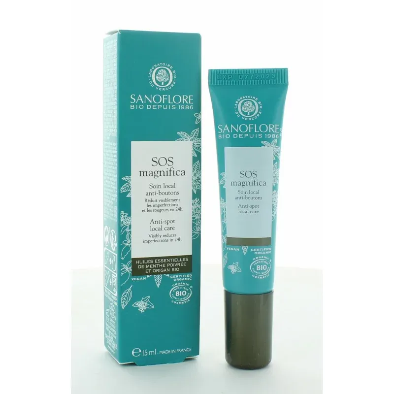 Sanoflore SOS Magnifica Soin Local Anti-boutons 15ml