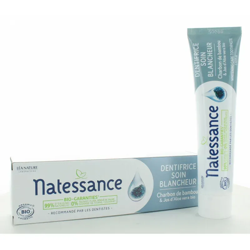 Natessance Dentifrice Soin Blancheur 75ml