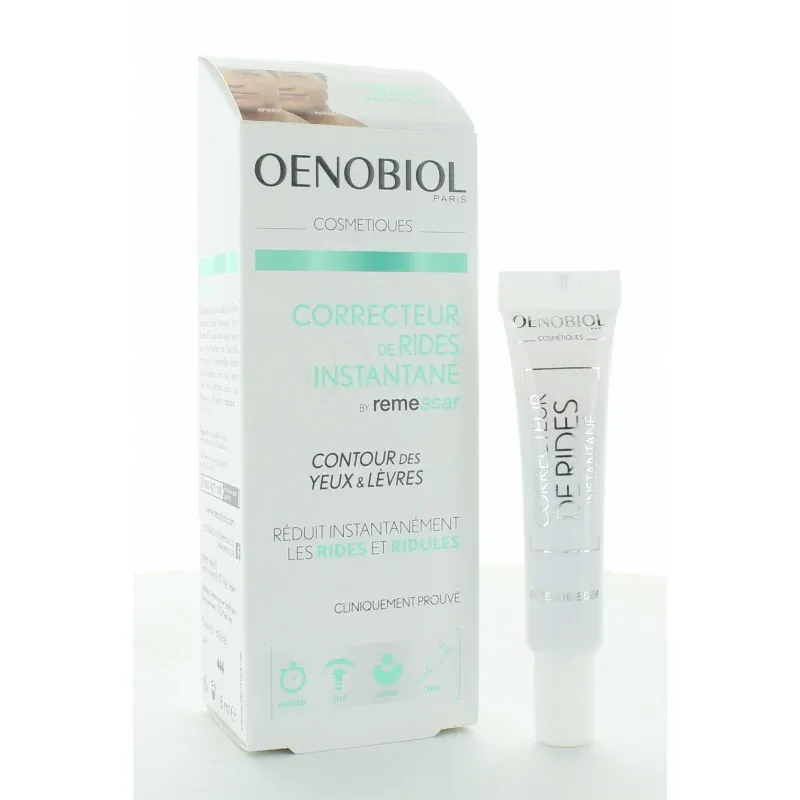 Oenobiol Correcteur de Rides Instantané Yeux & Lèvres 8ml