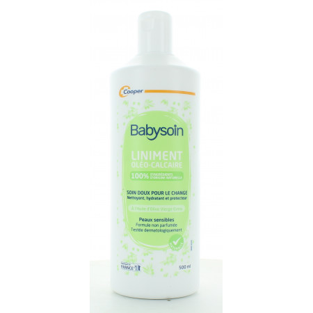 Liniment Oléo-calcaire Babysoin Cooper 500ml