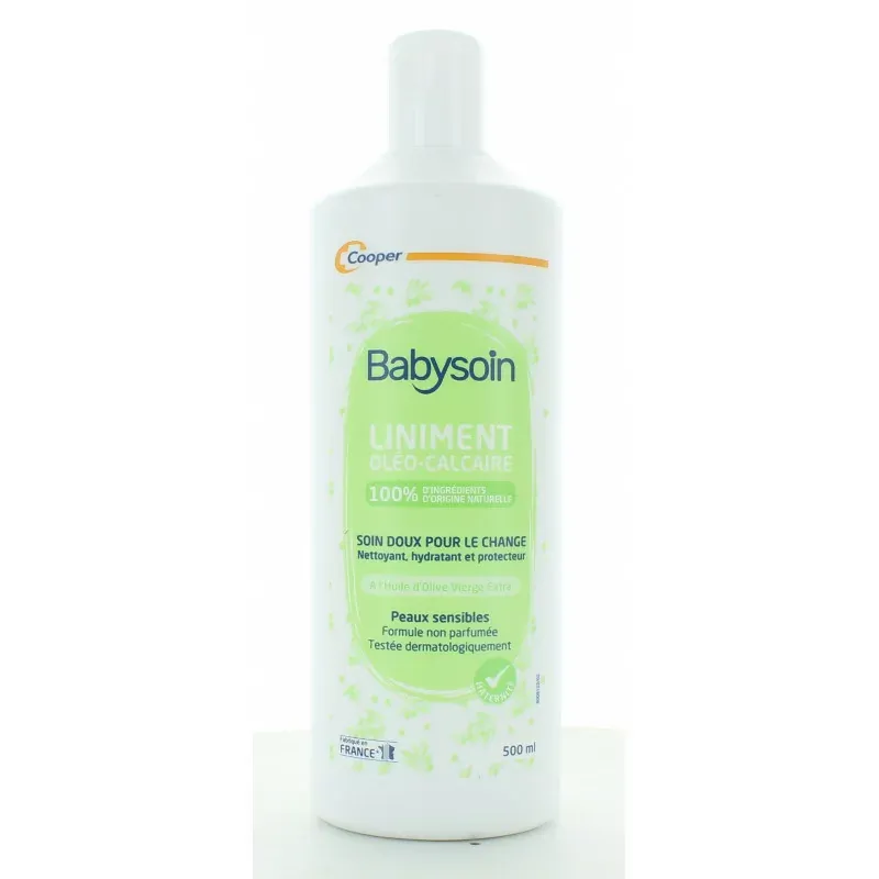 Liniment Oléo-calcaire Babysoin Cooper 500ml