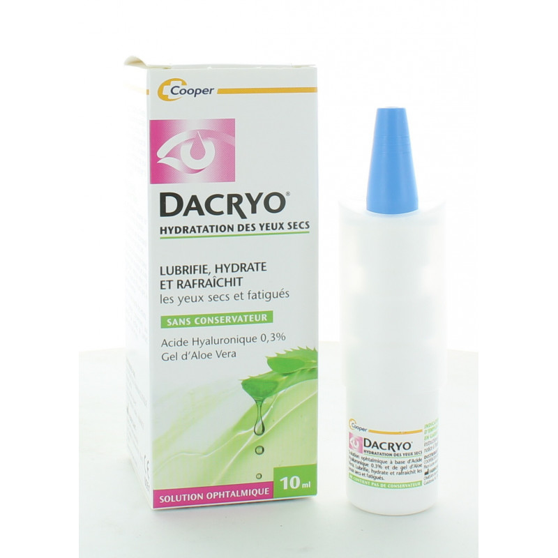 Dacryo Hydratation des Yeux Secs 10ml