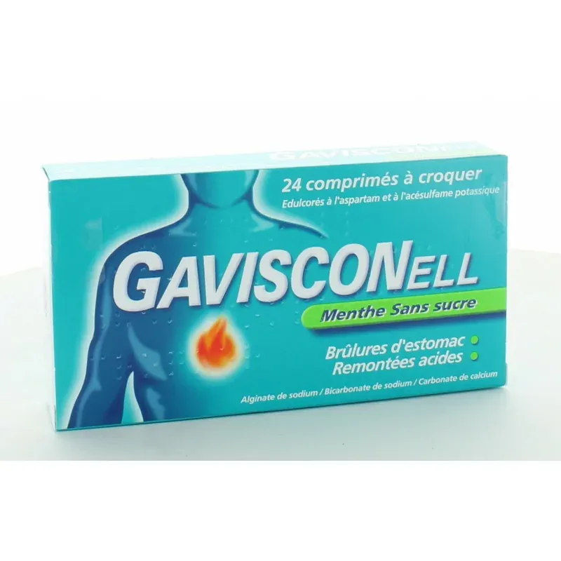 Gavisconell 24 comprimés à croquer