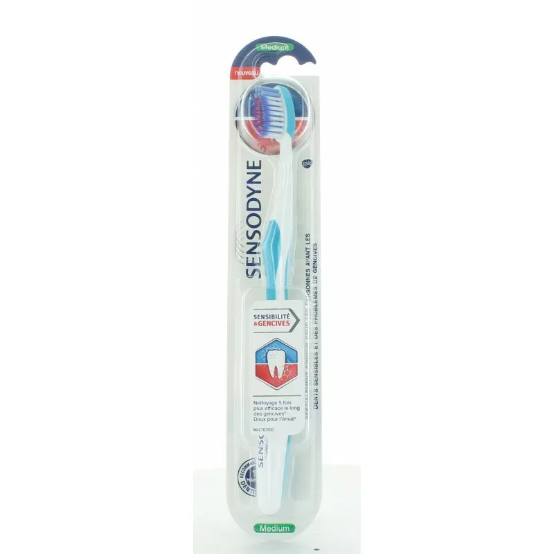 Sensodyne Brosse à Dents Sensibilité & Gencives Médium