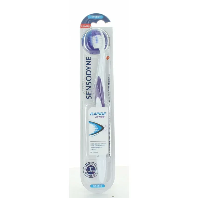 Sensodyne Brosse à Dents Rapide Action Souple Sensodyne Brosse à Dents Rapide Action Souple
