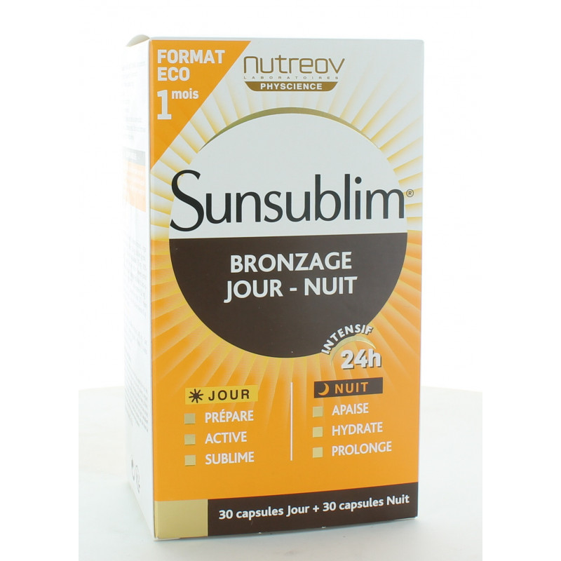 Sunsublim Bronzage Jour - Nuit 60 capsules