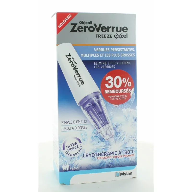 Objectif ZeroVerrue Freeze Excel 14,3g