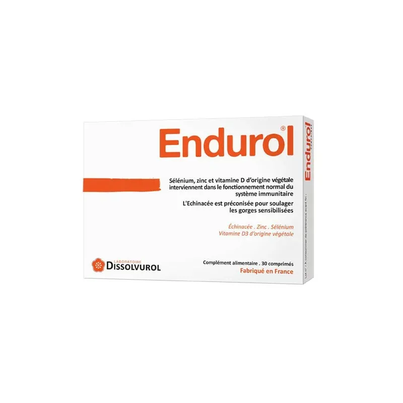 Dissolvurol Endurol 30 comprimés