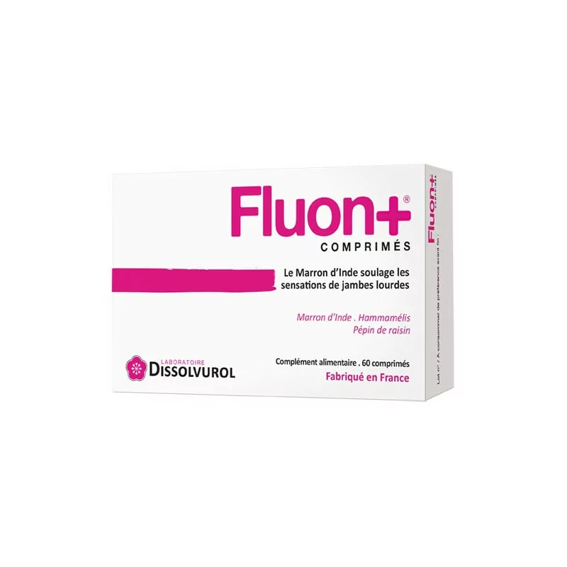 Dissolvurol Fluon+ 60 comprimés