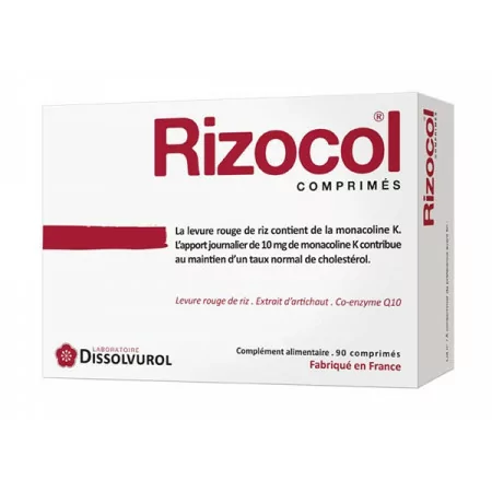 Dissolvurol Rizocol 90 comprimés