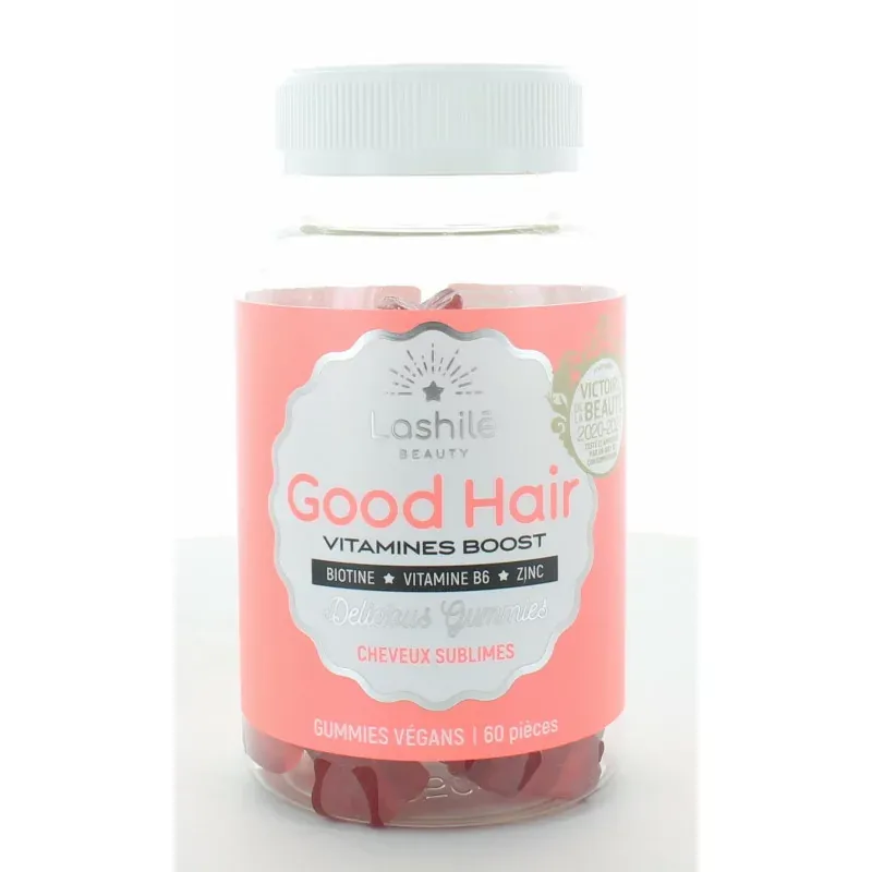 Lashilé Beauty Good Hair 60 gummies