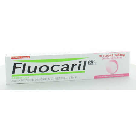 Fluocaril Dentifrice Dents Sensibles Bi-Fluoré 145mg 75ml - Univers Pharmacie