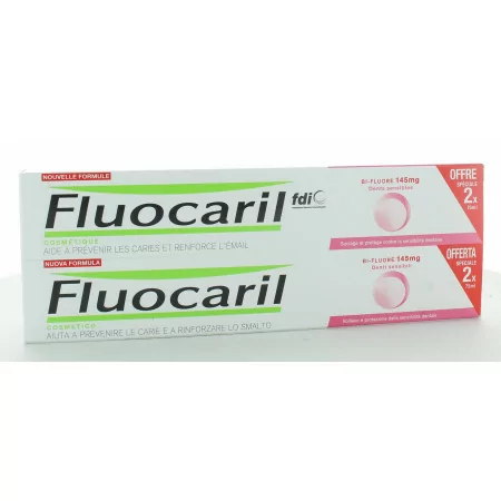 Dentifrice Fluocaril Dents Sensibles Bi-Fluoré 145mg...