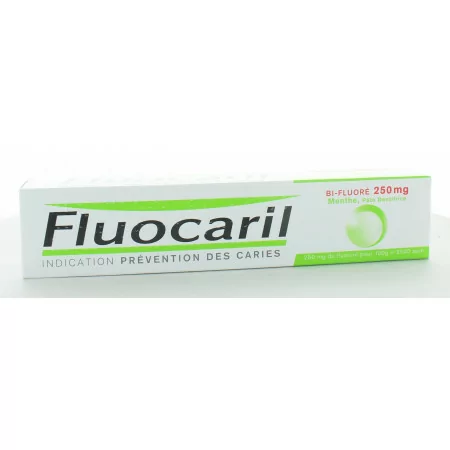 Dentifrice Fluocaril Bi-Fluoré 250 mg Menthe 75ml