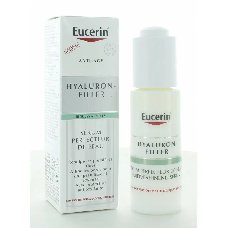 Eucerin Hyaluron-Filler Sérum Perfecteur de Peau 30ml - Univers Pharmacie Eucerin Hyaluron-Filler Sérum Perfecteur de Peau 30ml - Univers Pharmacie