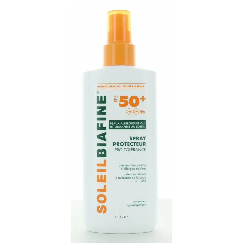 Soleil Biafine Spray Protecteur Pro-Tolérance SPF50+ 200ml