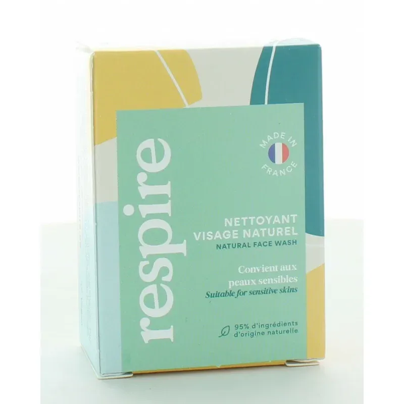 Respire Nettoyant Solide Visage 50g