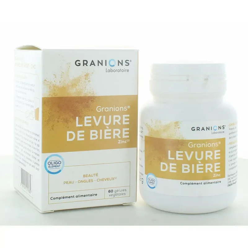 Granions Levure de Bière 60 gélules Granions Levure de Bière 60 gélules