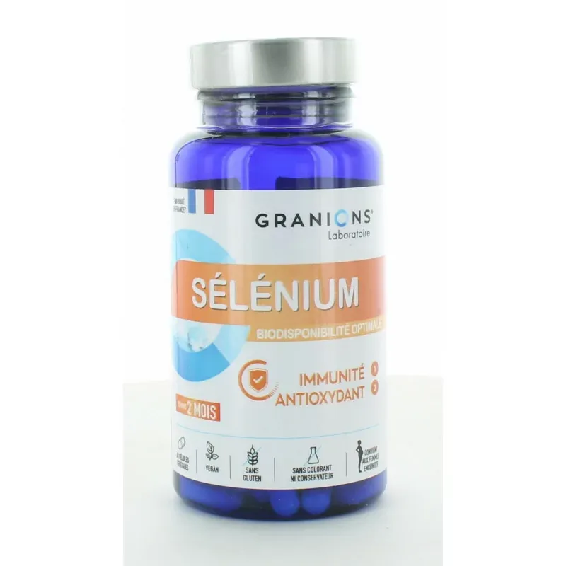 Granions Sélénium 60 gélules