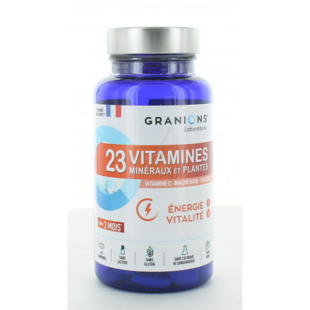 Granions 23 Vitamines Minéraux et Plantes 90 comprimés