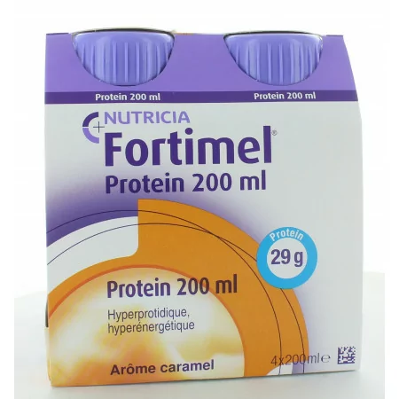 Nutricia Fortimel Protein Arôme Caramel x4 200ml