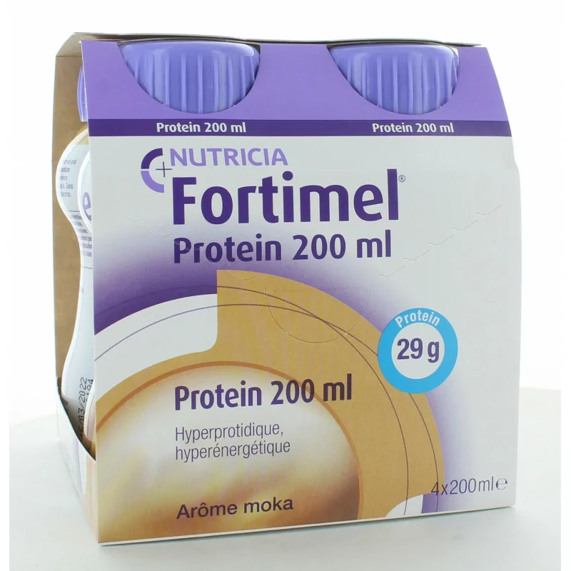 Nutricia Fortimel Protein Arôme Moka 4X200ml | Univers Pharmacie