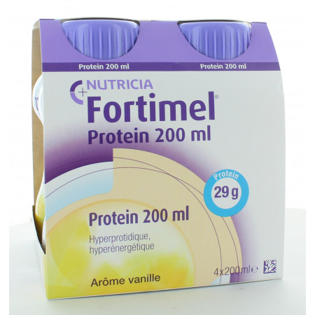 Nutricia Fortimel Protein Arôme Vanille x4 200ml