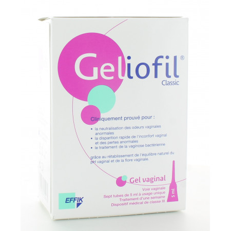 Geliofil Classic Gel Vaginal 7X5ml