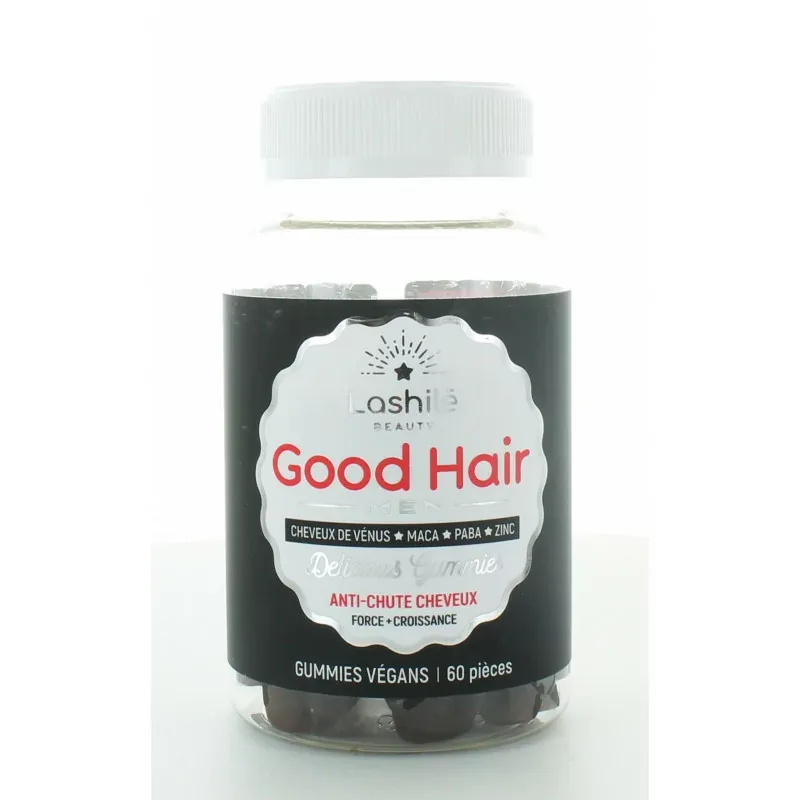 Lashilé Beauty Good Hair Men 60 gummies