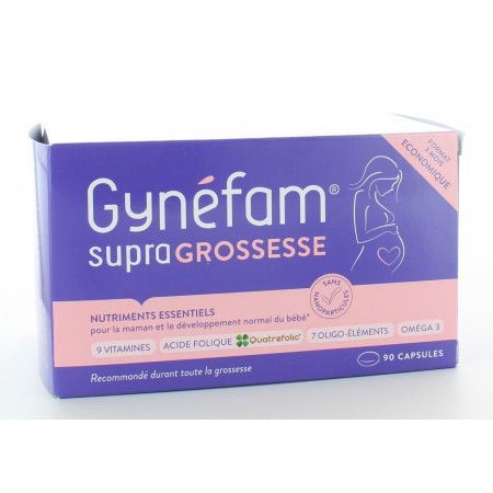 Gynéfam Supragrossesse 90 capsules
