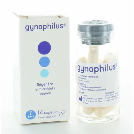 Gynophilus 14 capsules vaginales - Univers Pharmacie