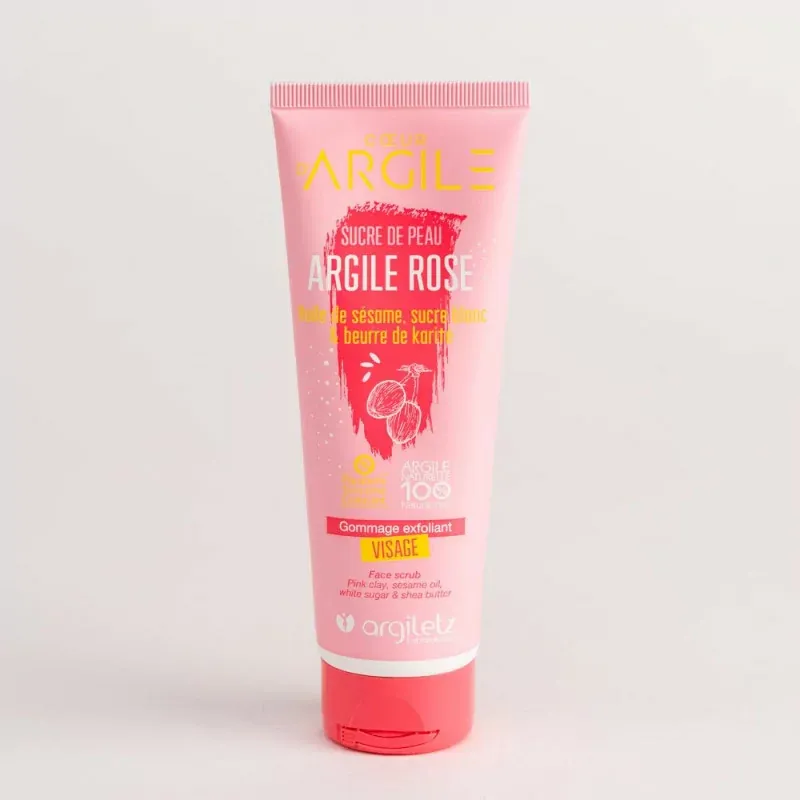 Argiletz Gommage Exfoliant Visage Sucre de Peau 100ml