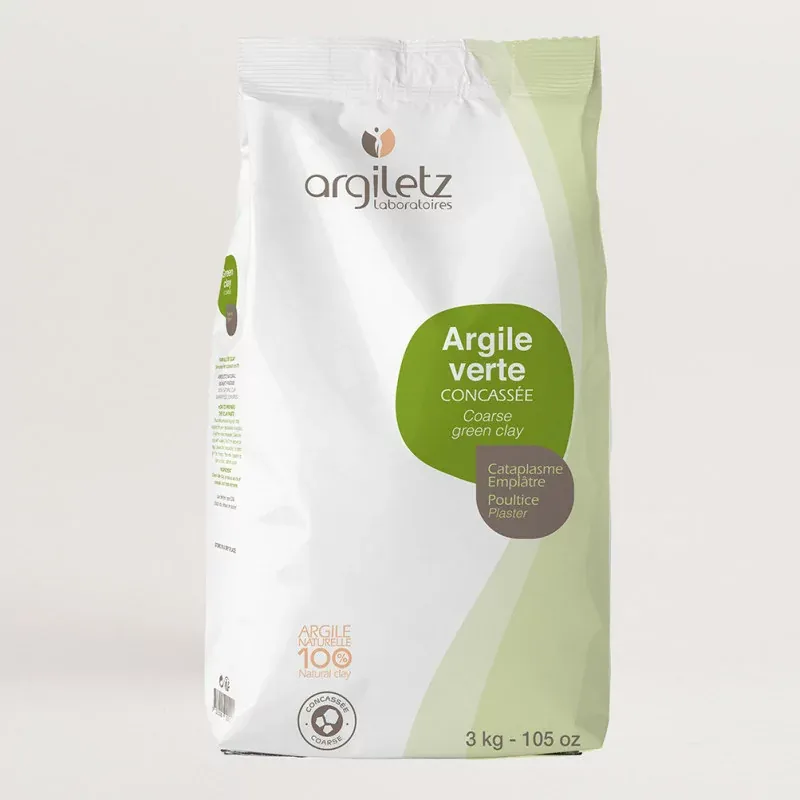 Argiletz Argile Verte Concassée 3kg