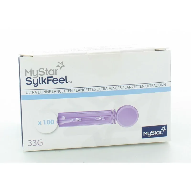 MyStar SylkFeel Lancettes Ultra Minces x100