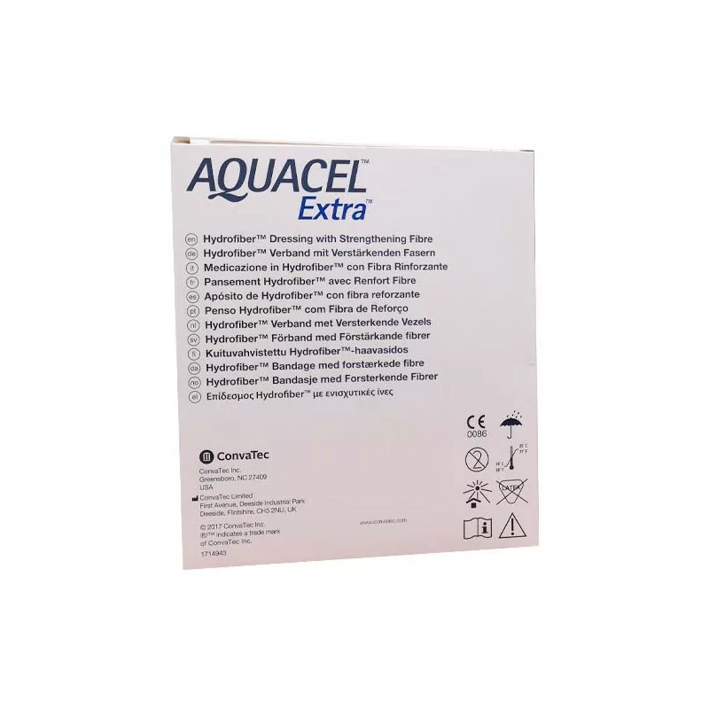 Aquacel Extra 12,5 X 12,5cm 16 pièces