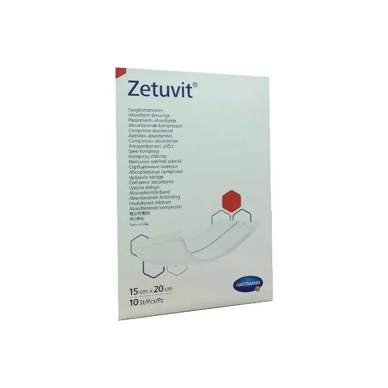 Zetuvit Pansements Absorbants 15X20cm 10 pièces