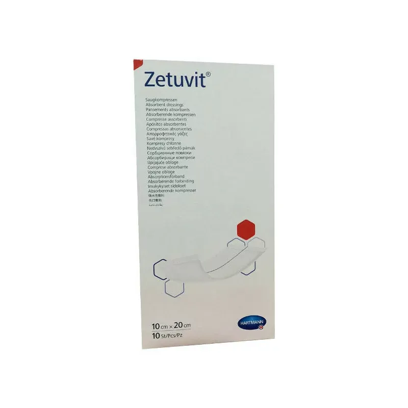Zetuvit Pansements Absorbants 10X20cm 10 pièces