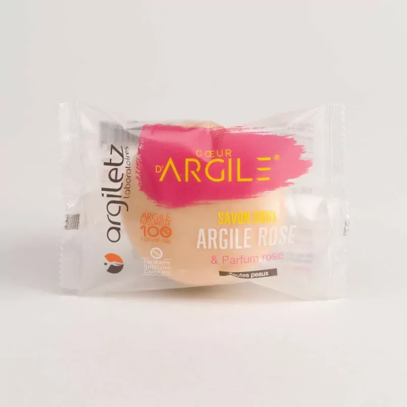 Argiletz Savon Argile Rose 100g Argiletz Savon Argile Rose 100g