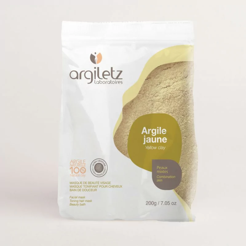 Argiletz Argile Jaune Ultra Ventilée 200g
