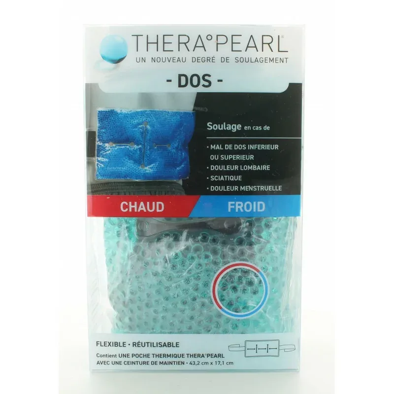 TheraPearl Dos Poche Thermique 43,2X17,1cm