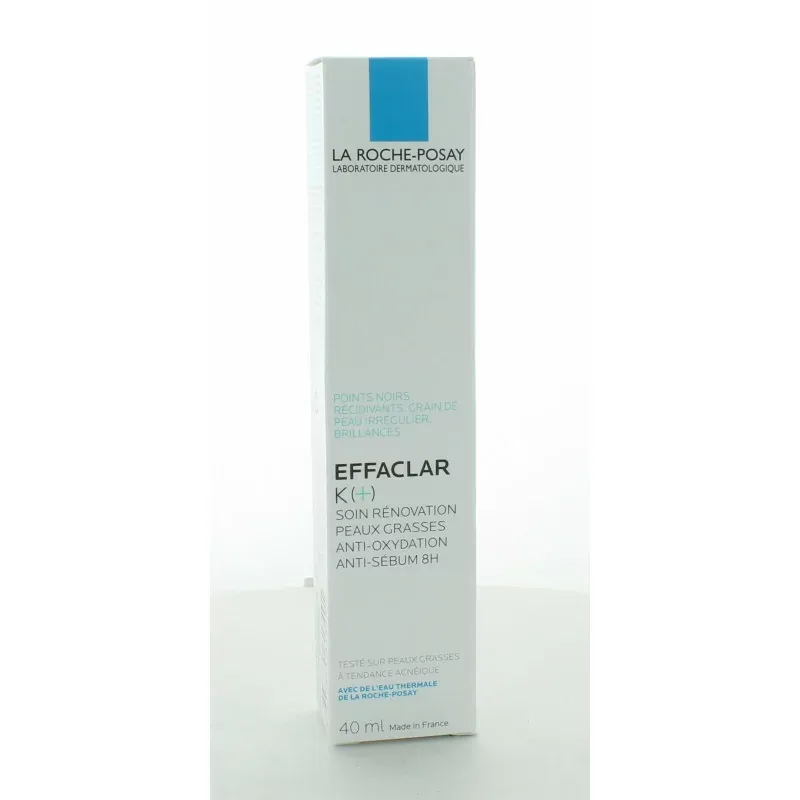 La Roche-Posay Soin Rénovation Peaux Grasses Effaclar K (+)  40ml