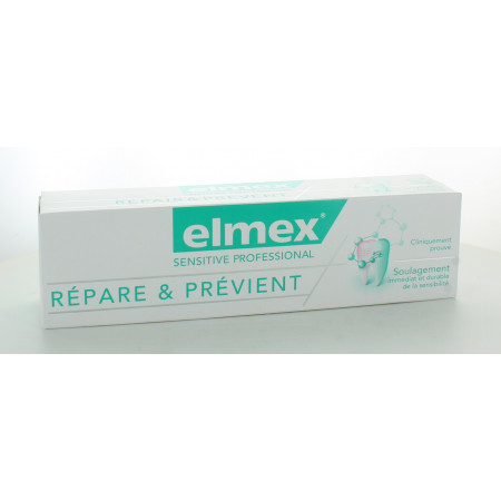 Elmex Sensitive Professional Répare et Prévient 75ml